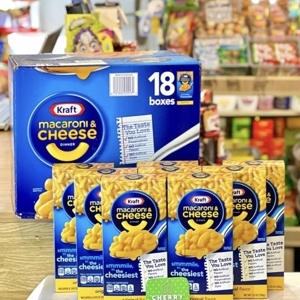 Mì ống Macaroni cheese Kraft hộp 206g