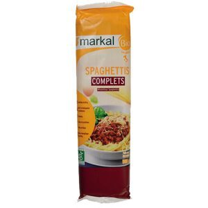 Mì spaghetti lứt hữu cơ penne Markal gói 500g