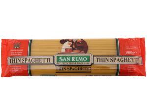 Mì Spaghetti số 4 sợi mảnh San Remo gói 500g