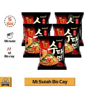 Mì Sutah bò cay Samyang gói 120g