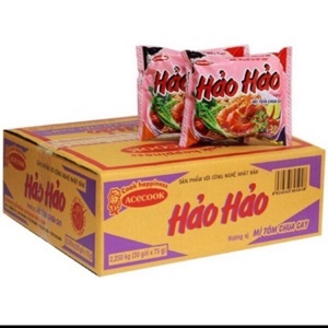 Mì tôm chua cay Hảo Hảo thùng 30 gói x 75g