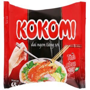 Mì tôm chua cay Kokomi gói 65g