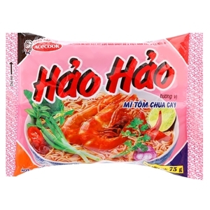 Mì tôm hảo hảo chua cay 75g