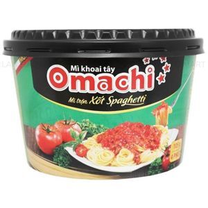 Mì trộn Omachi xốt Spaghetti hộp 105g