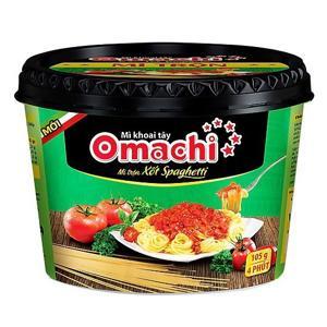 Mì trộn Omachi xốt Spaghetti hộp 105g