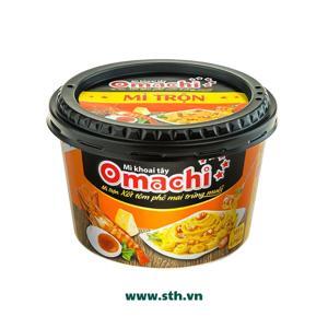 Mì trộn Omachi xốt tôm phô mai trứng muối hộp 105g