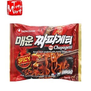 Mì trộn tương đen cay Nongshim Chapagetti gói 137g