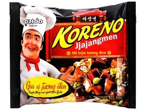 Mì trộn tương đen Koreno Jjajangmen gói 115g