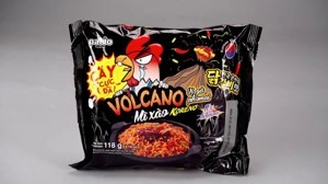 Mì trộn xào Koreno Volcano vị gà phô mai gói 118g