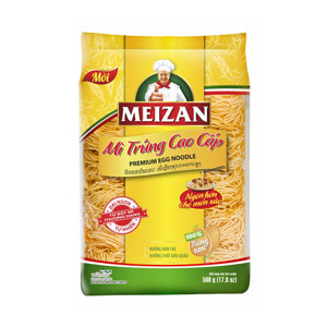 Mì trứng cao cấp Meizan gói 500g