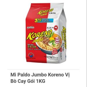 Mì vị bò cay Paldo gói 1kg