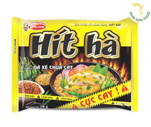 Mì vị gà xé chua cay Hít Hà Vina Acecook gói 78g