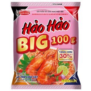 Mì vị tôm chua cay Hảo 100 gói 65g