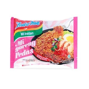 Mì xào khô Indomie Mi Goreng Pedas vị cay nồng gói 79g