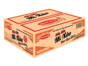 Mì xào khô vị tôm hành Hảo Hảo thùng 30 gói x 75g