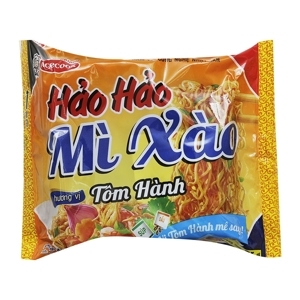 Mì xào khô vị tôm hành Hảo Hảo 75g