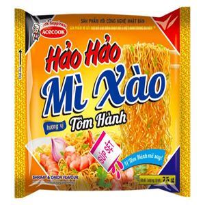 Mì xào khô vị tôm hành Hảo Hảo 75g