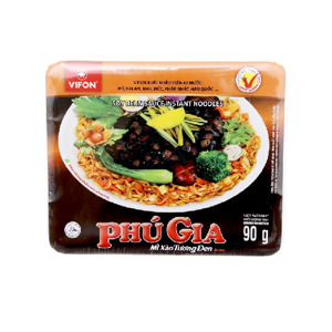 Mì Xào Tương Đen Phú Gia Vifon Thùng 18 hộp x 90g