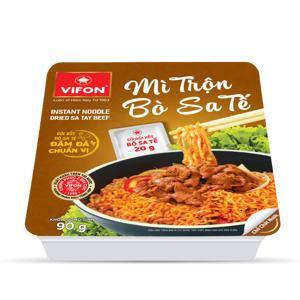 Mì xào Vifon bò sa tế khay 90g