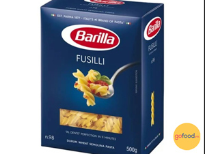 Mì Ý Barilla nui xoắn Fusilli 500g