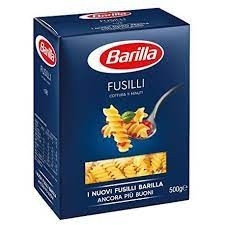 Mì Ý Barilla nui xoắn Fusilli 500g