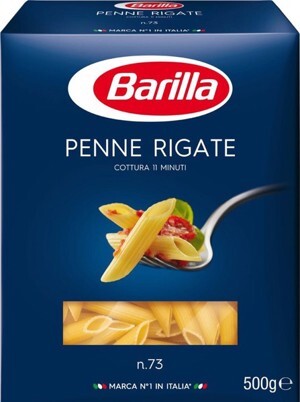 Mì Ý Barilla Penne Rigate No73 500g