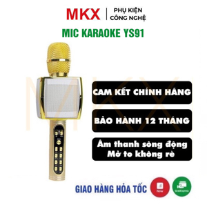 Mic hát karaoke Bluetooth YS-91