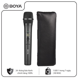 Mic không dây thu âm phỏng vấn cho máy ảnh máy quay Boya BY-WM8 UHF