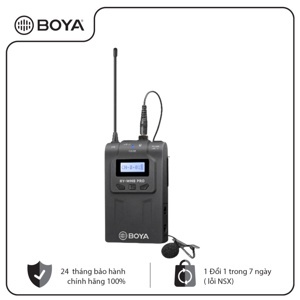 Mic không dây thu âm phỏng vấn cho máy ảnh máy quay Boya BY-WM8 UHF