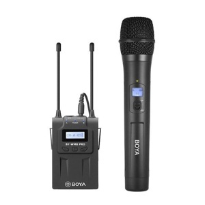 Mic không dây thu âm phỏng vấn cho máy ảnh máy quay Boya BY-WM8 UHF