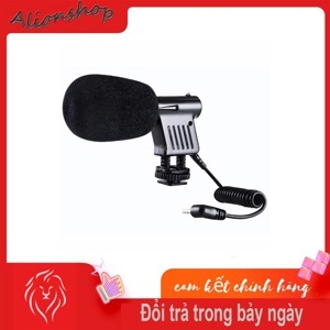 Mic thu âm gắn máy ảnh, máy quay Boya BY-VM01