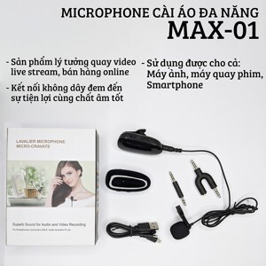 Micro cài áo không dây MAX-01