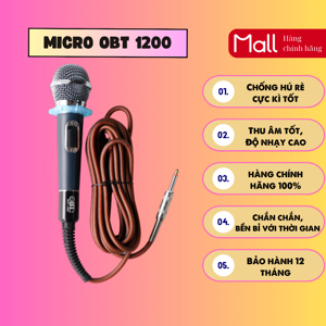 Micro cầm tay có dây OBT-1200