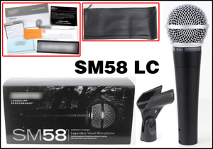 Micro có dây Shure SM58-LC