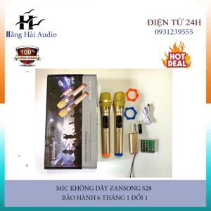 Micro không dây Zansong S28
