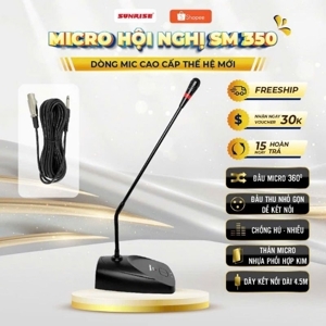Micro hội nghị tọa đàm Sunrise SM-350