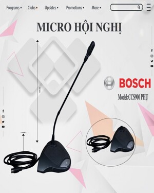 Micro hội thảo Bosch CCS900