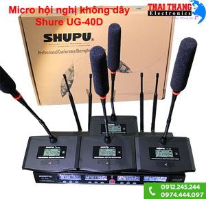 Micro hội thảo không dây Shupu UG-40D