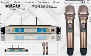 Micro Karaoke Bosa UT7700