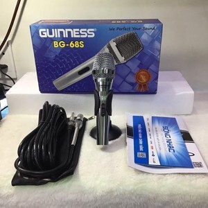 Micro karaoke có dây Guinness BG-68S