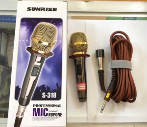 Micro karaoke có dây Sunrise S-318