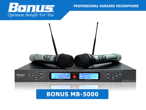 Micro karaoke không dây Bonus Audio MB-5000