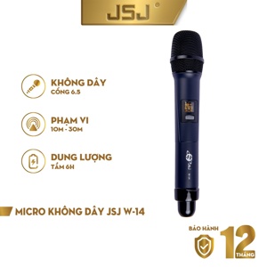 Micro karaoke không dây đa năng JSJ W14