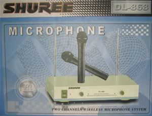 Micro karaoke không dây Shure DL 868
