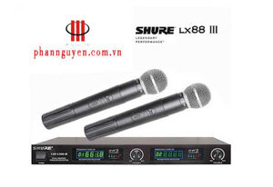 Micro karaoke không dây Shure LX88-III