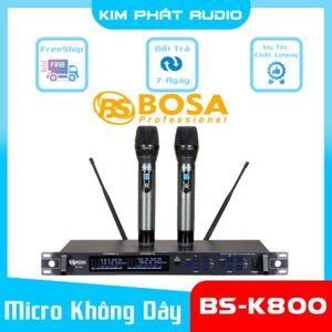 Micro không dây Bosa BS-K800