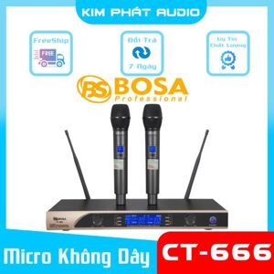 Micro không dây Bosa CT666