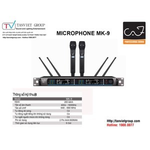 Micro không dây CAF MK-9