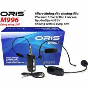 Micro không dây choàng đầu Oris M996