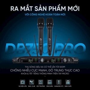 Micro không dây DBacoustic DB750